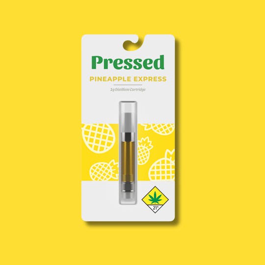 Pressed by Prismatic - Pineapple Express 1g cartridge - 1
