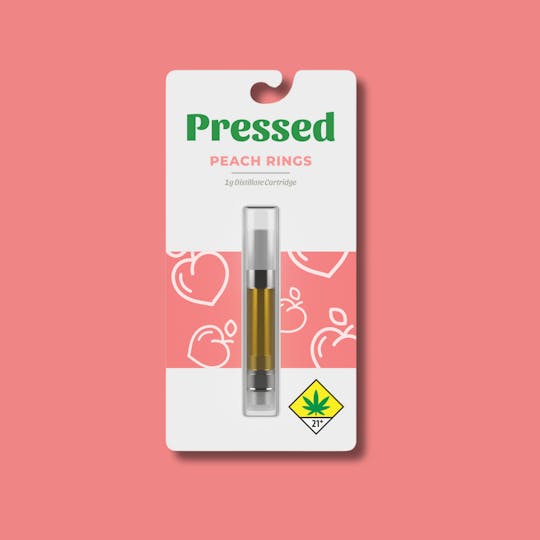 Pressed by Prismatic - Peach Rings 1g cartridge - 1