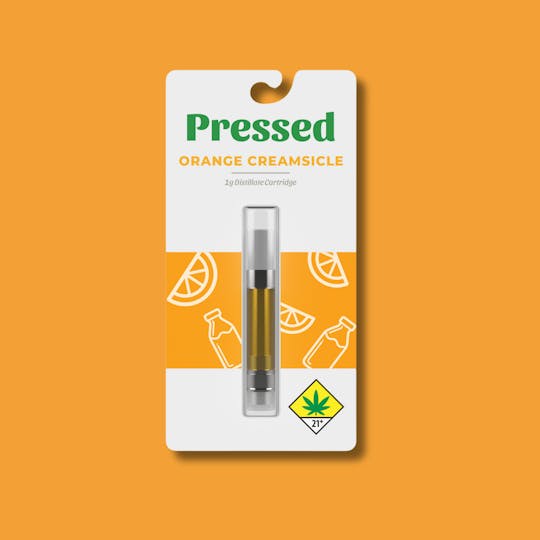 Pressed by Prismatic - Orange Creamsicle 1g cartridge - 1