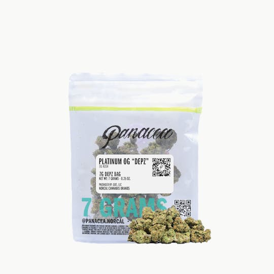 Panacea - Platinum OG | Light Deprivation "DEPZ" Bags | 7g - 1
