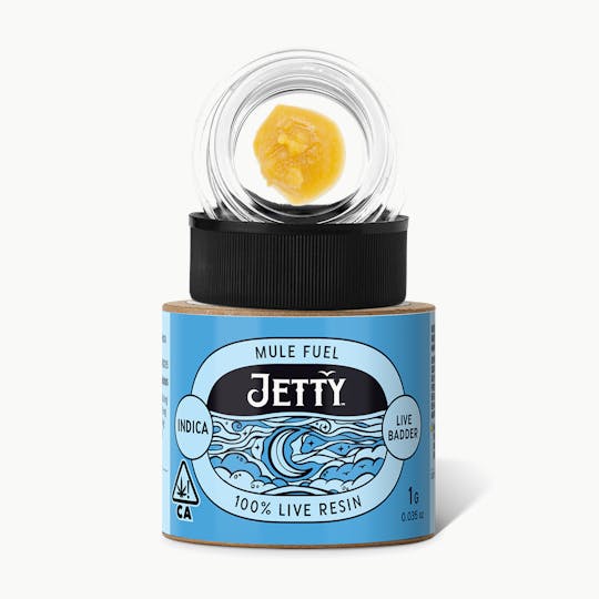 Jetty Extracts - Mule Fuel Live Badder Concentrate 1g - 1