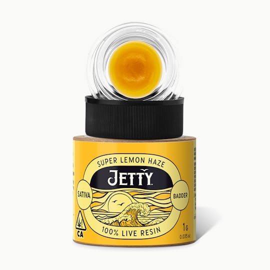 Jetty Extracts - Super Lemon Haze Live Badder Concentrate 1g - 1