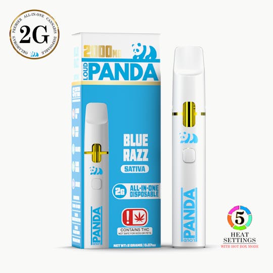 Loud Panda - Loud Panda - Blue Razz - 2G Disposable - 1