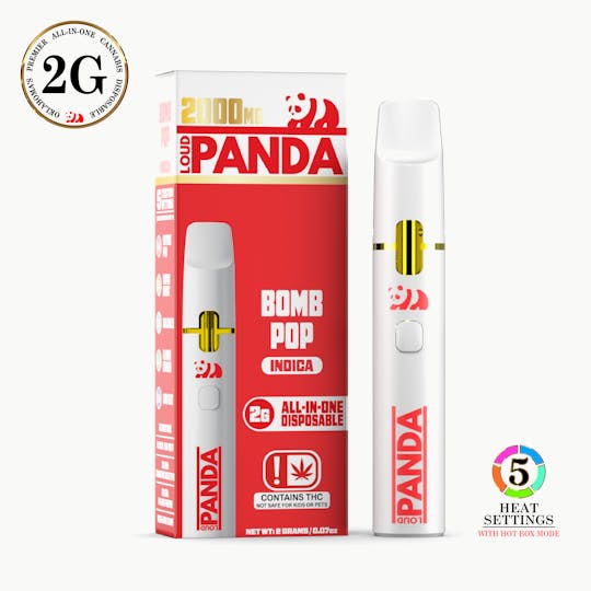 Loud Panda - Loud Panda - Bomb Pop - 2G Disposable - 1