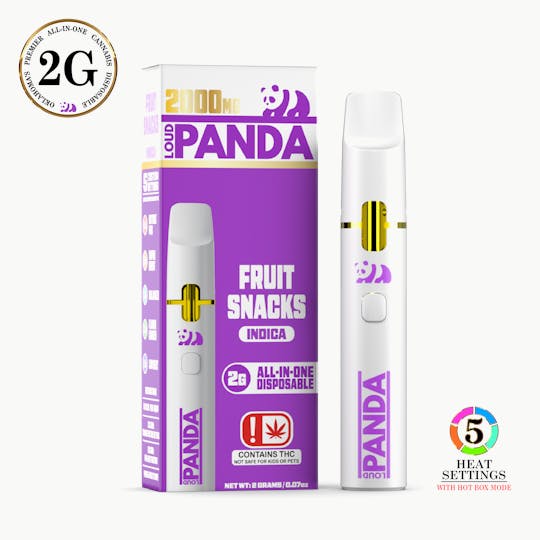 Loud Panda - Loud Panda - Fruit Snacks - 2G Disposable - 1