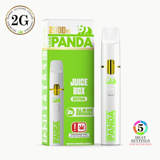 Loud Panda - Loud Panda - Juice Box - 2G Disposable - 1