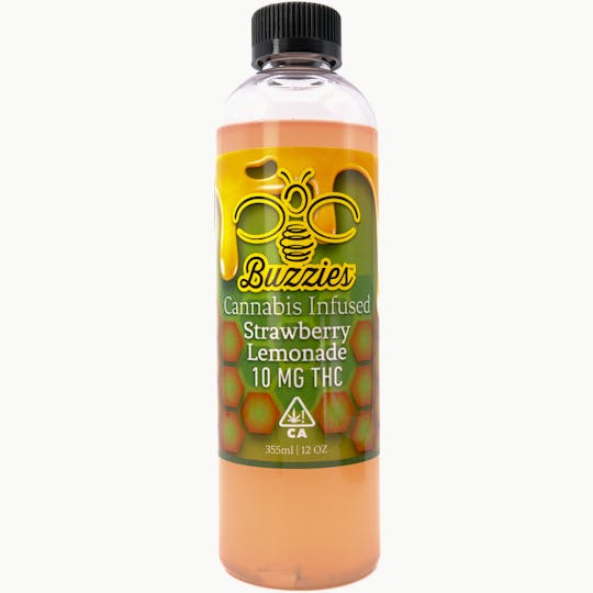 Buzzies - HAPPY HOLIDAZE Strawberry 10mg 12oz Lemonade - Buzzies - 1