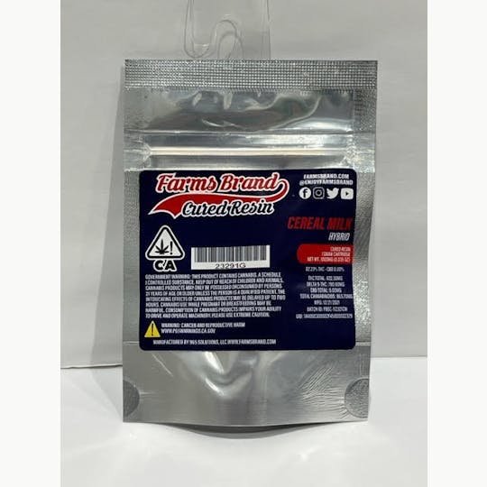 Farms Brand - Cereal Milk Sauce Cart 1g - Farms Brand - 1
