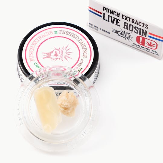 Punch Edibles & Extracts - Cap Junky Tier 3 Live Rosin Half & Half (1g) - 1