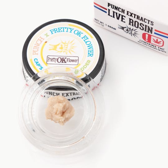 Punch Edibles & Extracts - Cap's Banana Pie Tier 3 Live Rosin Cold Cure Badder (1g) - 1