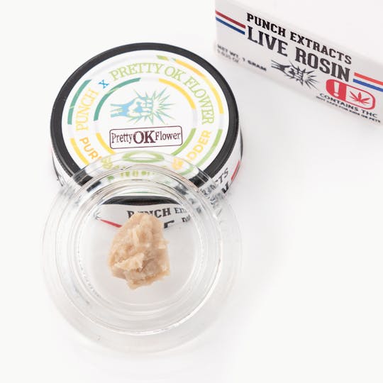 Punch Edibles & Extracts - Pure Bananas Tier 3 Live Rosin Cold Cure Badder (1g) - 1