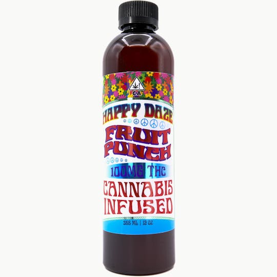 Happy Daze - VPROMO Fruit Punch 12oz 100mg - Happy Daze - 1