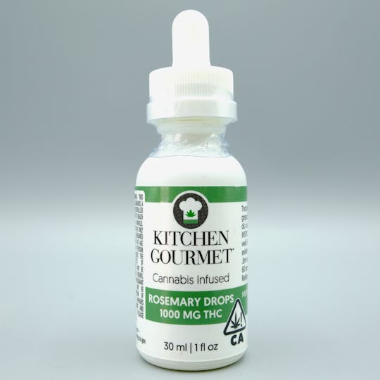 Kitchen Gourmet - LOVE BUD Rosemary Drops 30ml 1000mg Tincture - Kitchen Gourmet - 1