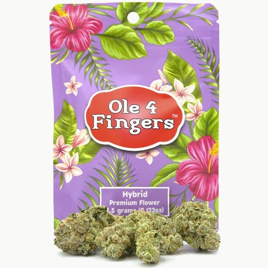 Ole'4 Fingers - Banana Mango 3.5g Bag - Ole' 4 Fingers - 1