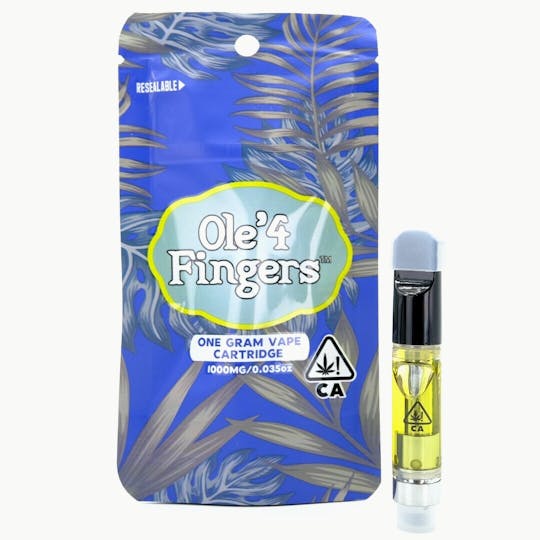 Ole'4 Fingers - Biscotti 1g Distillate Cart - Ole' 4 Fingers - 1