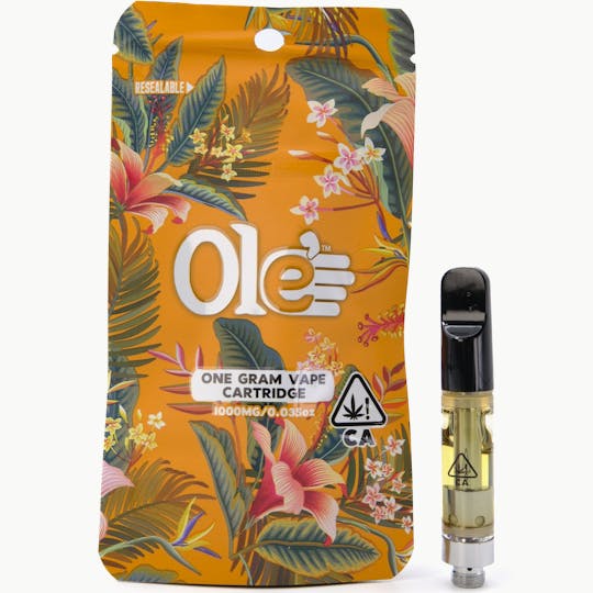 Ole'4 Fingers - Citrus Kush 1g Distillate Cart - Ole' 4 Fingers - 1