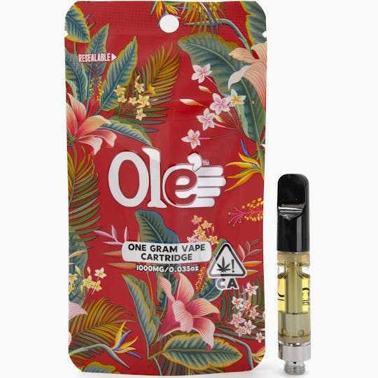 Ole'4 Fingers - Diablo OG 1g Distillate Cart - Ole' 4 Fingers - 1