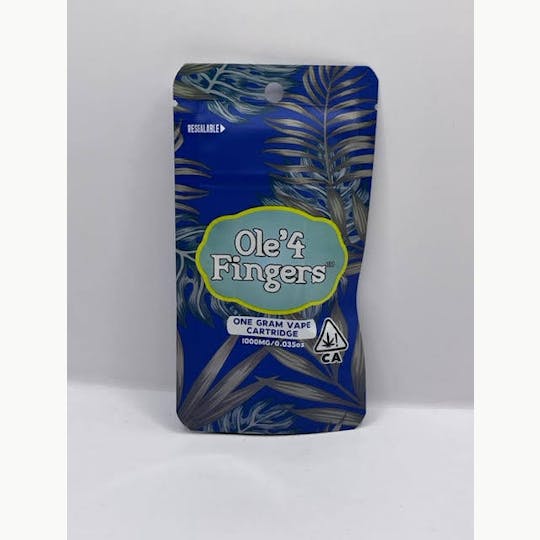 Ole'4 Fingers - Jack Herrera 1g Distillate Cart - Ole' 4 Fingers - 1