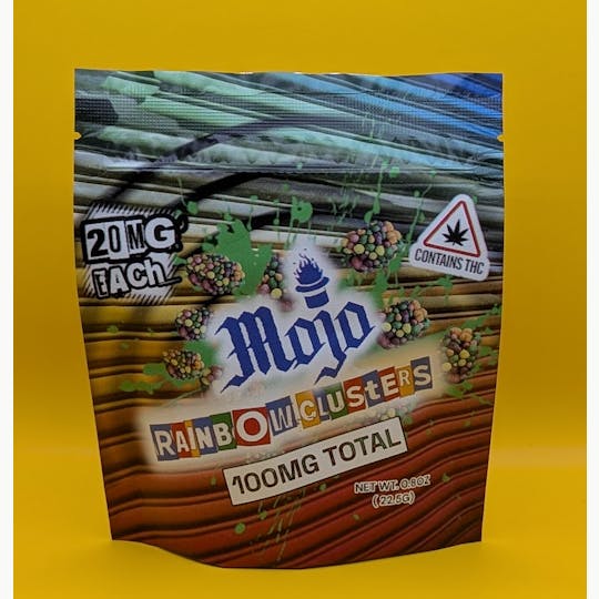 Mojo Medibles - MOJO Rainbow Clusters 100mg - 1