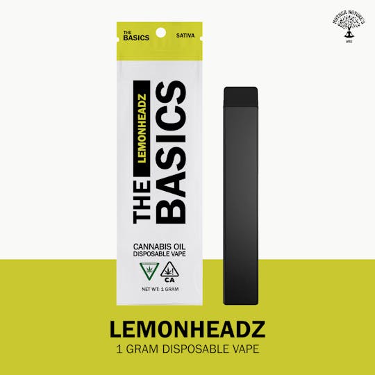 Nura - The Basics | Lemonheadz | 1G Disposable - 1