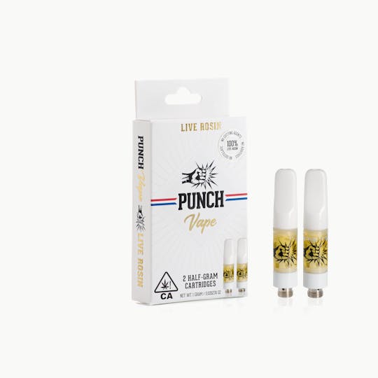Punch Edibles & Extracts - Belt Shake 510 Thread Live Rosin Cart (1g) - 1