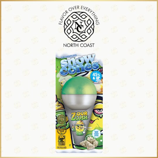 North Coast - North Coast Zour Zlush Snow Cones 3.5g - 1