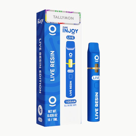 Cure Injoy - Cure Injoy 1g - Live Resin - Tally Mon - AIO (INDICA) - 1