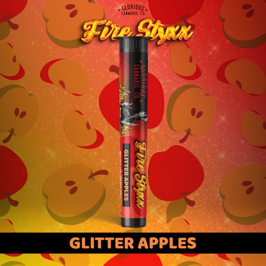 Glorious Cannabis Company - 1G Fire Styxx | Glitter Apples | Glorious Cannabis Co. - 1