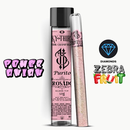 Lucky Thirteen - Lucky Thirteen Purito Rosado - Pomeranian & Zebra Fruit - 1