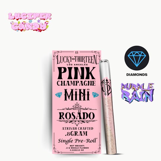 Lucky Thirteen - Lucky Thirteen Mini Rosado - Lucifer Candy & Purple Rain - 1