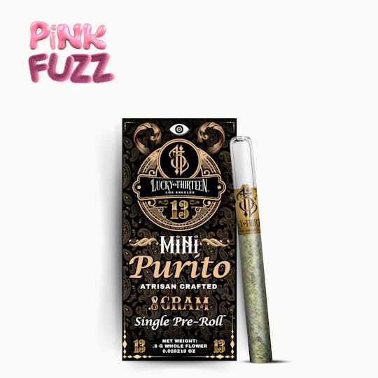 Lucky Thirteen - Lucky Thirteen Mini Purito - Pink Fuzz - 1