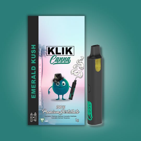 KLIK - Klik 1g Disposable - Emerald Kush - 1