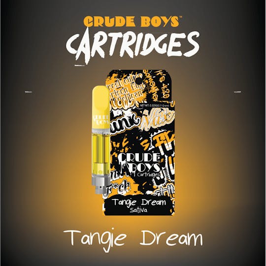 Crude Boys Concentrates - Crude Boys 1G Cartridge - Tangie Dream (Sativa) - 1