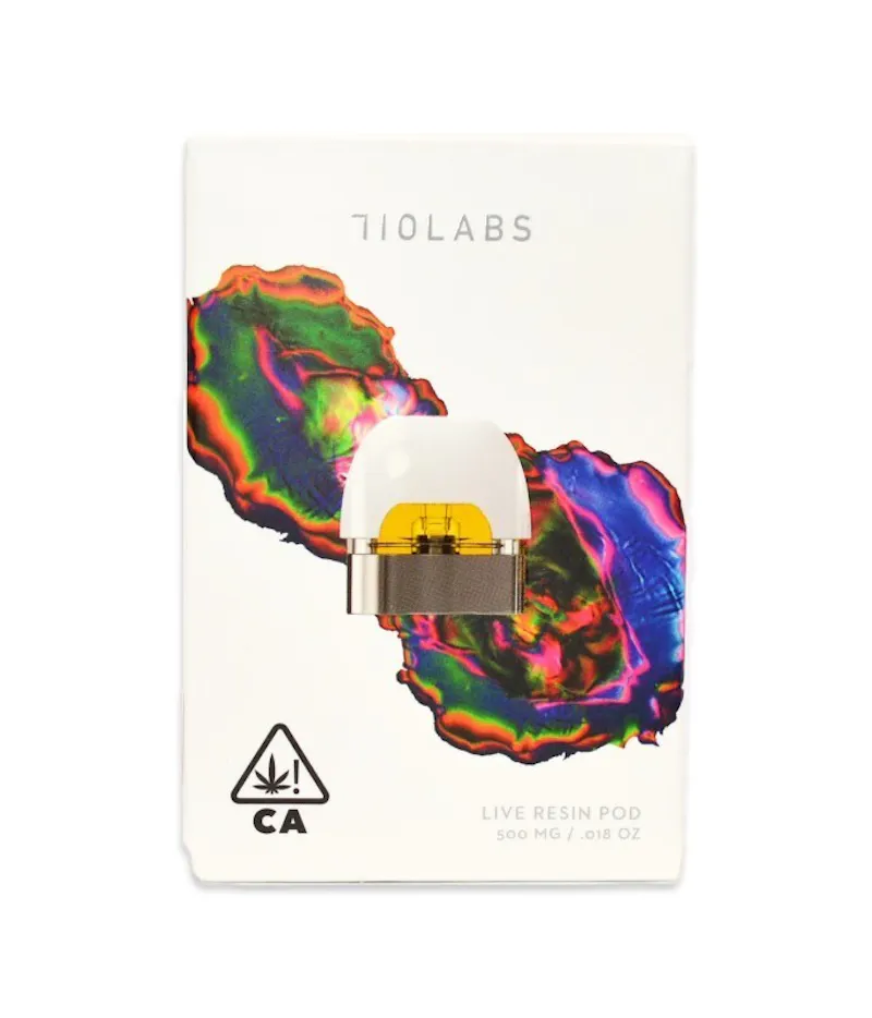 710 Labs Faux Fauna F2 #5 T2 Live Rosin Pod .5g pod