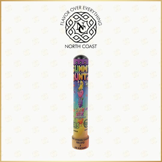 North Coast - North Coast Gummy Runtz Hemp Paper Pixie Stix 1.5g - 1