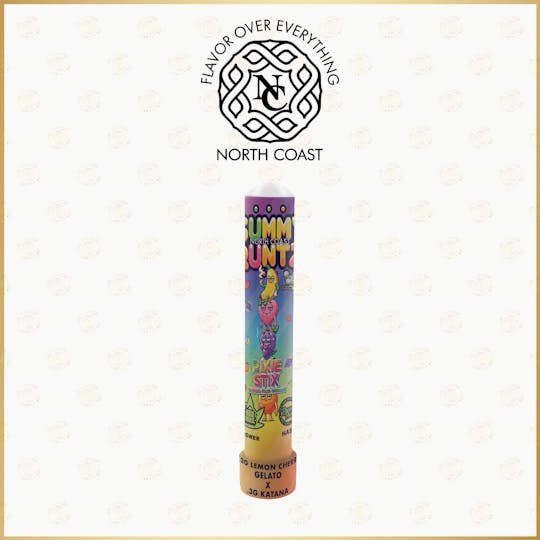 North Coast - North Coast Gummy Runtz Rice Paper Pixie Stix 1.5g - 1
