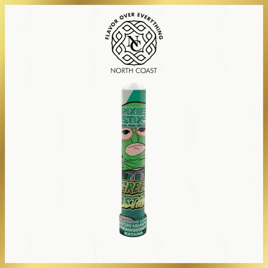 North Coast - North Coast Green Bastard Rice Paper Pixie Stick 1.5g - 1