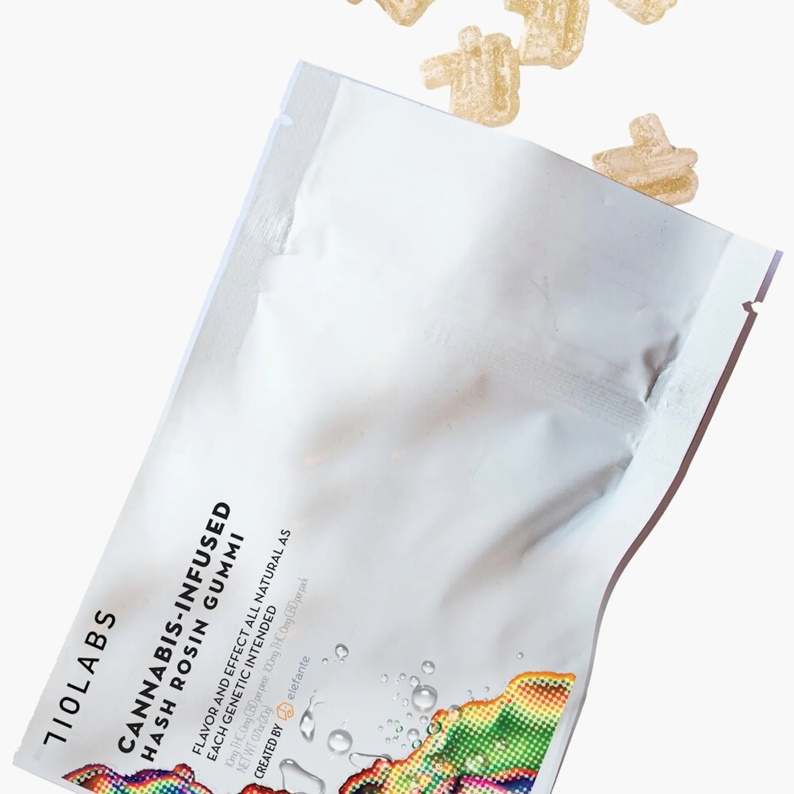 710 Labs Orange Cream #27 Hash Rosin Gummies 100mg