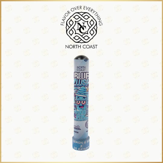 North Coast - North Coast Blue Zlush Hemp Paper Pixie Stix 1.5g - 1