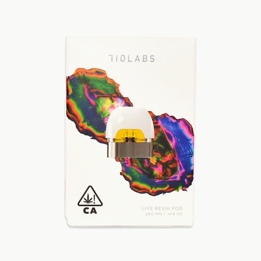 710 Labs - 710 Labs Rick Jamez #3 T2 Live Rosin Pod .5g - 1
