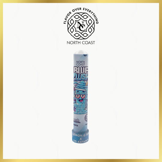 North Coast - North Coast Blue Zlush Rice Paper Pixie Stick 1.5g - 1