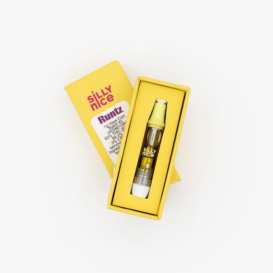 Silly Nice - Silly Nice Runtz 1G 510 Thread Vape Cartridge - 1