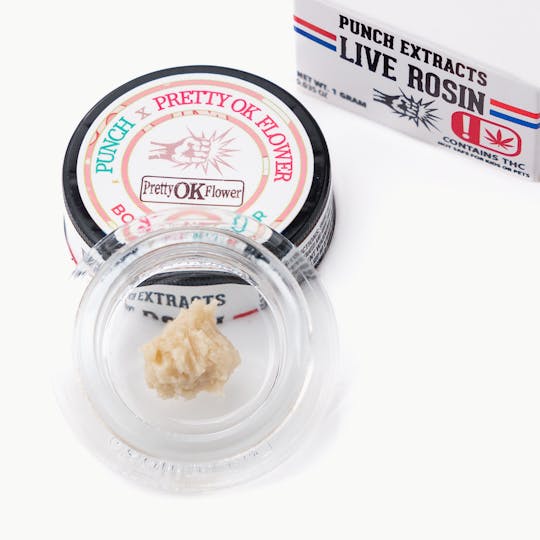 Punch Edibles & Extracts - Boomer Tier 3 Live Rosin Cold Cure Badder (1g) - 1