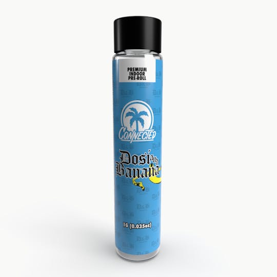 Connected Cannabis Co. - Dosi & Banana | Indoor Pre-roll single - 1g - 1