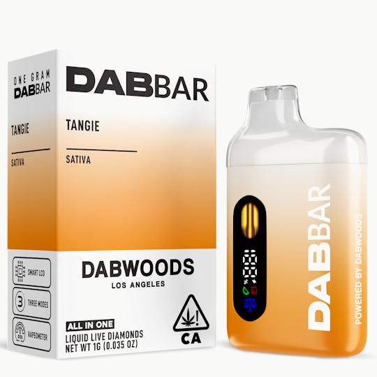 Dabwoods - VAPE - DABBAR 2.0 LIQUID DIAMONDS TANGIE 1G - 1