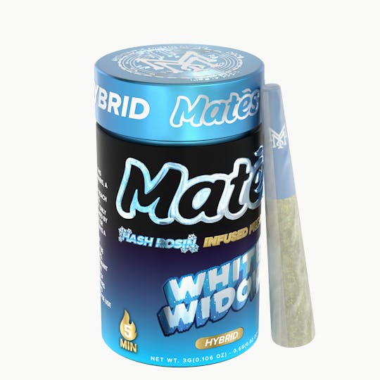 Muha Meds - White Widow Hash Rosin Mates Pre-Rolls - 1