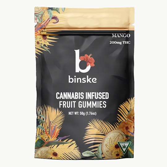 binske - Mango Fruit Gummy - 100mg - 1