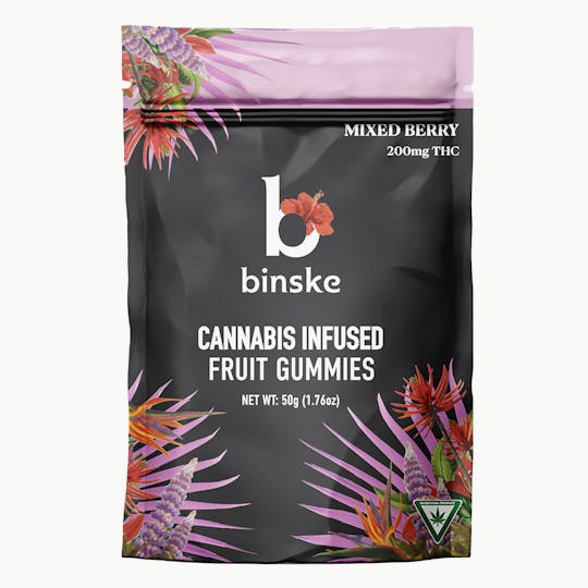 binske - Mixed Berry Fruit Gummy - 100mg - 1