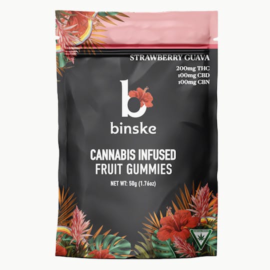 binske - Strawberry Guava 2:1:1 Fruit Gummies - 1