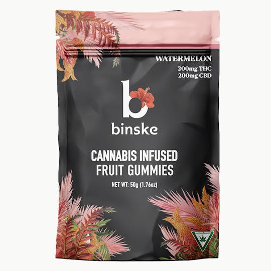 binske - Watermelon 1:1 Fruit Gummies - 1
